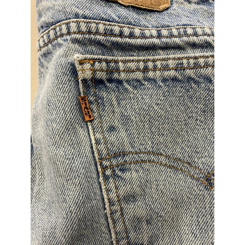 Vintage Levi Strauss 505 Orange Tab Thrashed Repaired Levi's Jeans‎ Made in USA